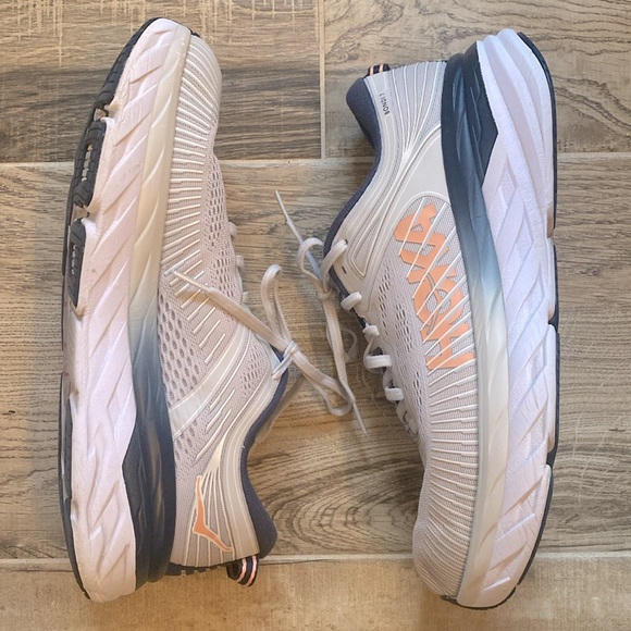 {HOKA} One One Bondi 7 in Lunar/Black | 10.5 - Picture 4 of 14